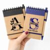 Libreta de Bolsillo Personalizada Ecológica 9x14 cm con Bolígrafo | Promocional con Logo